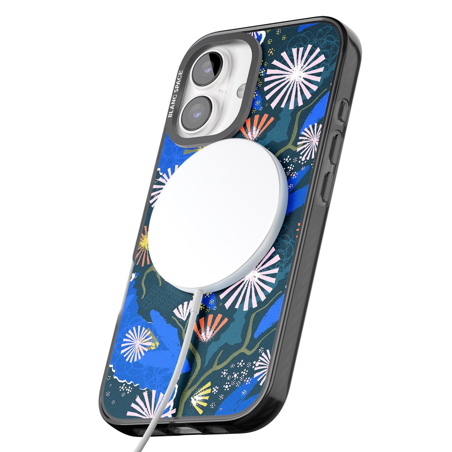 Dark Botanicals Abstract Pattern