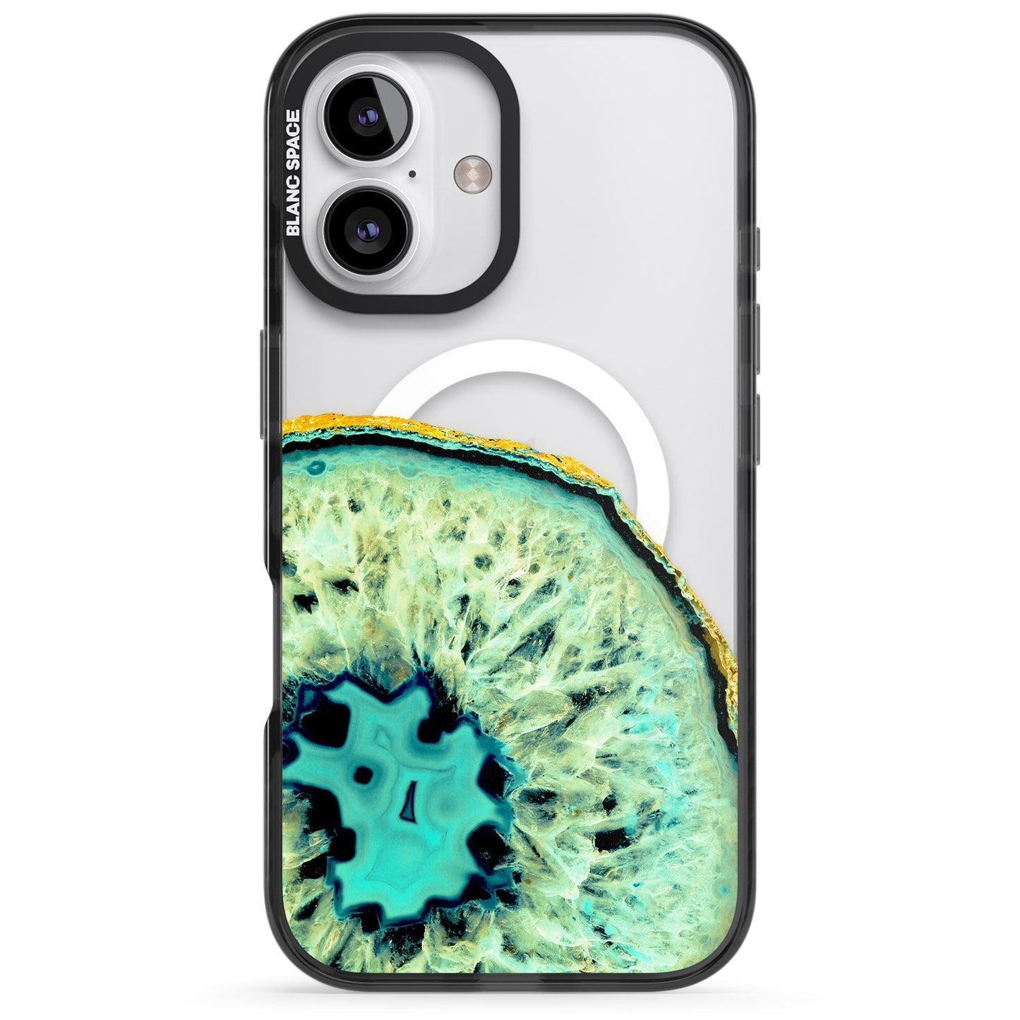 Géode turquoise en cristal