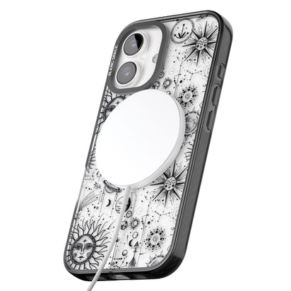 Cosmic Sun & Planets Zodiac