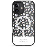 Personalised Grey & White Daisies