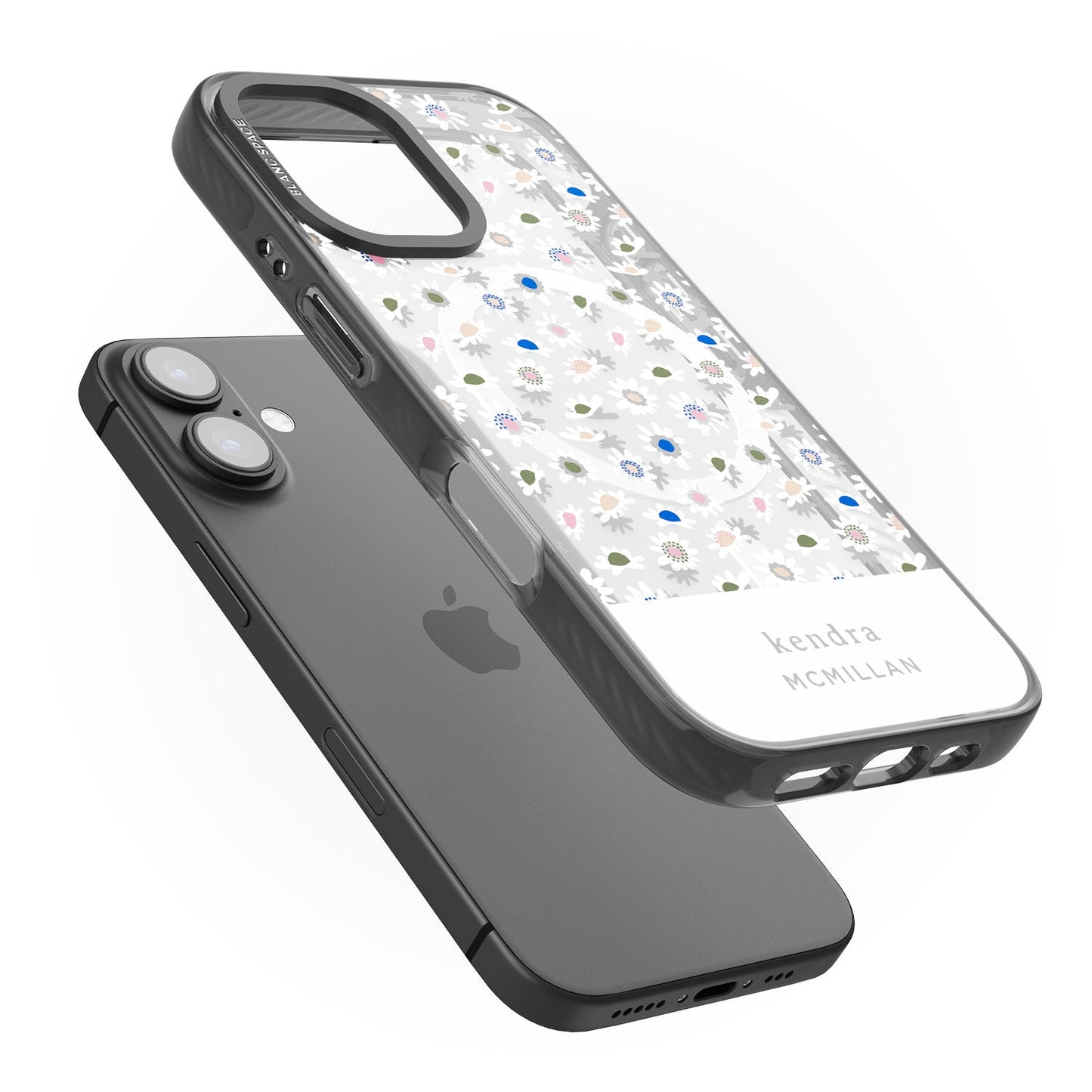 Personalised Grey & White Daisies