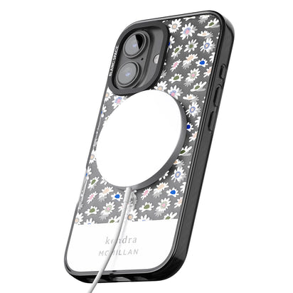 Personalised Grey & White Daisies