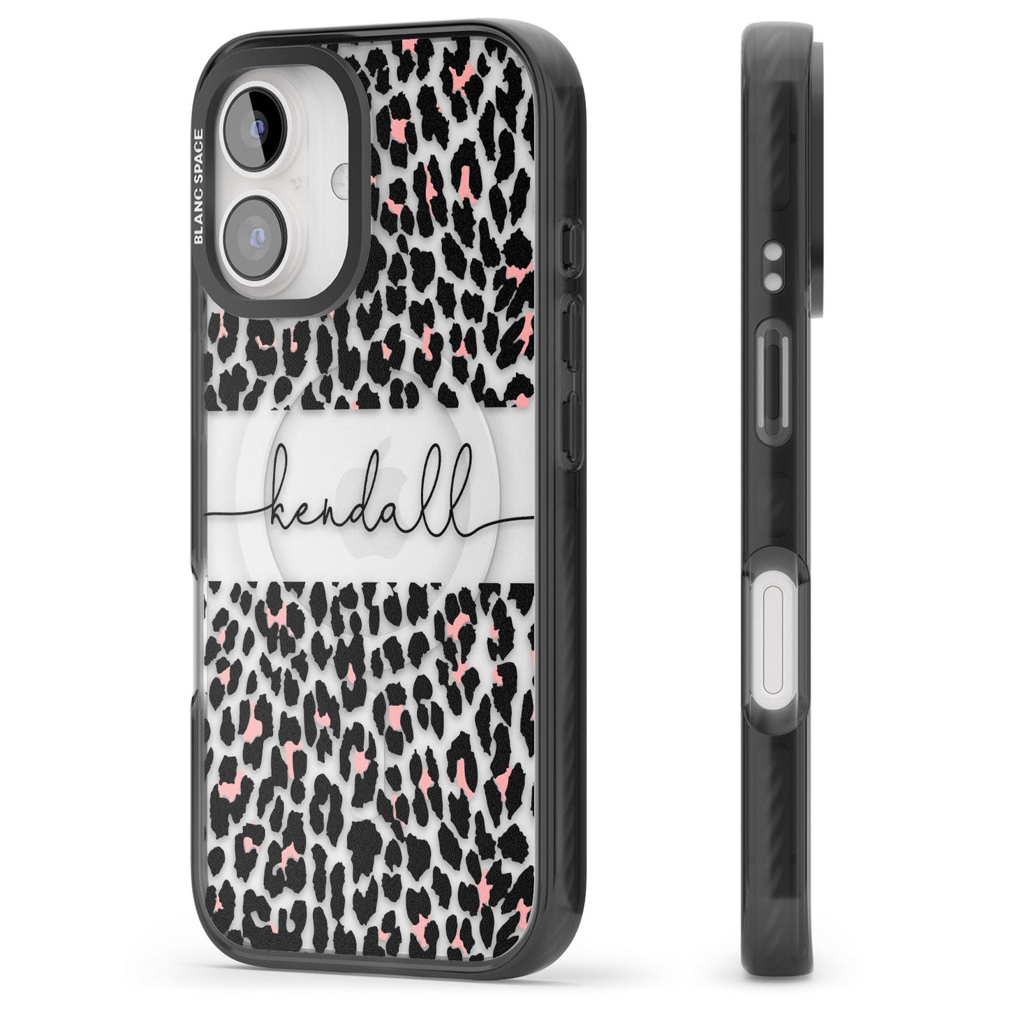 Personalised Cursive Leopard Spots