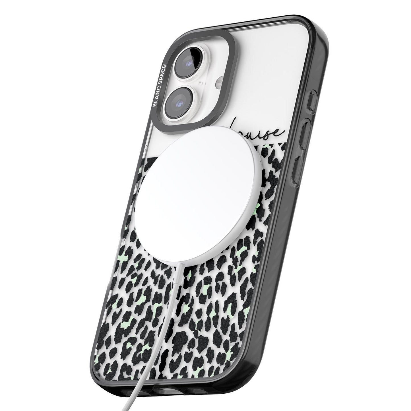 Personalised Seafoam Leopard