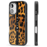 Personalisierter Leopardendruck