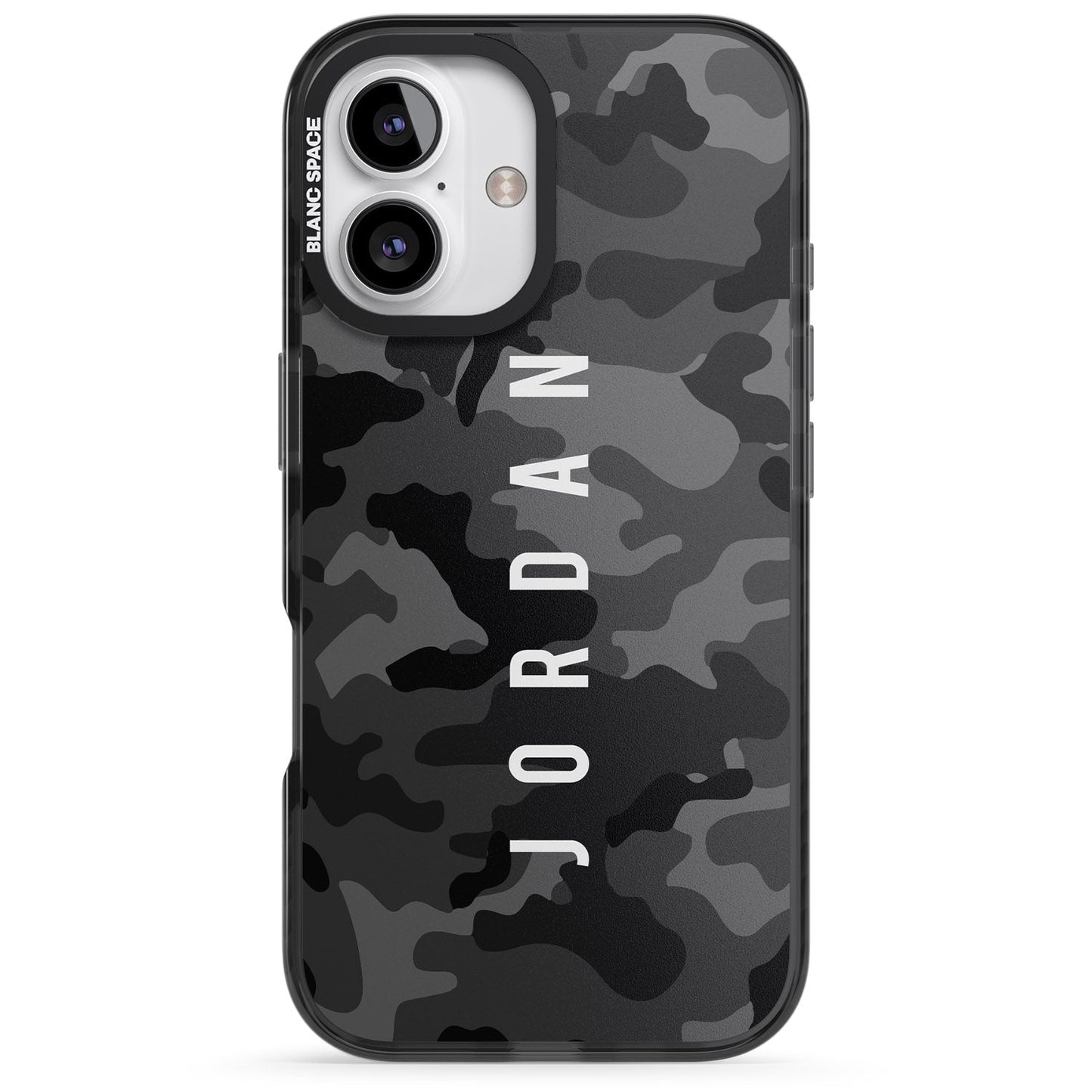 Personalised Black Camouflage Name