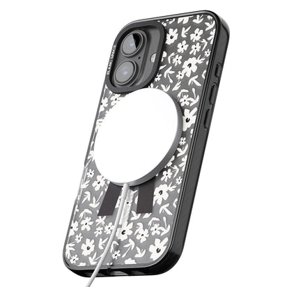 Initiale en gras personnalisée et florale