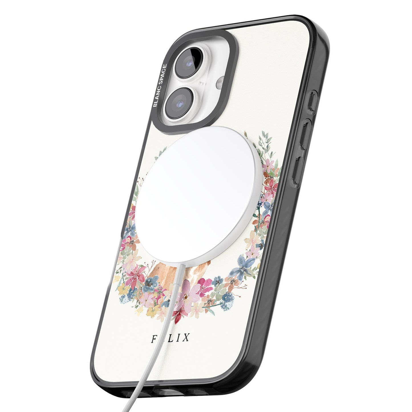 Personalised Chihuahua Floral Portrait