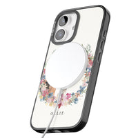 Personalised Beagle Floral Portrait