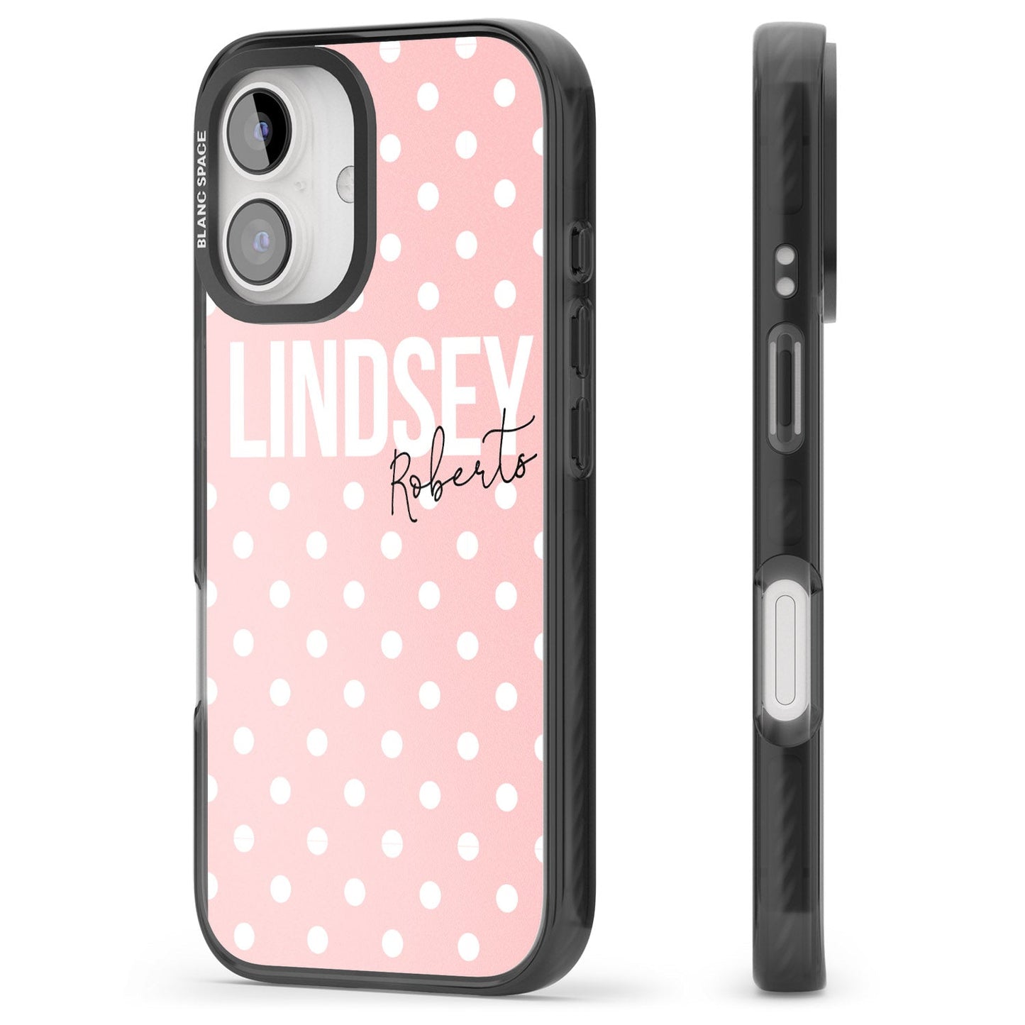 Personalised Pink Polka