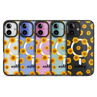 Personalised Sunflowers & Cursive