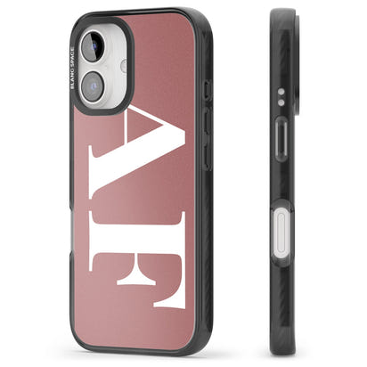 Personalised White & Rose Letters