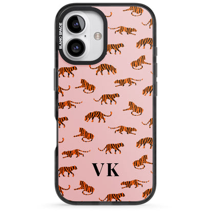 Personalised Pink Safari Tiger Pattern