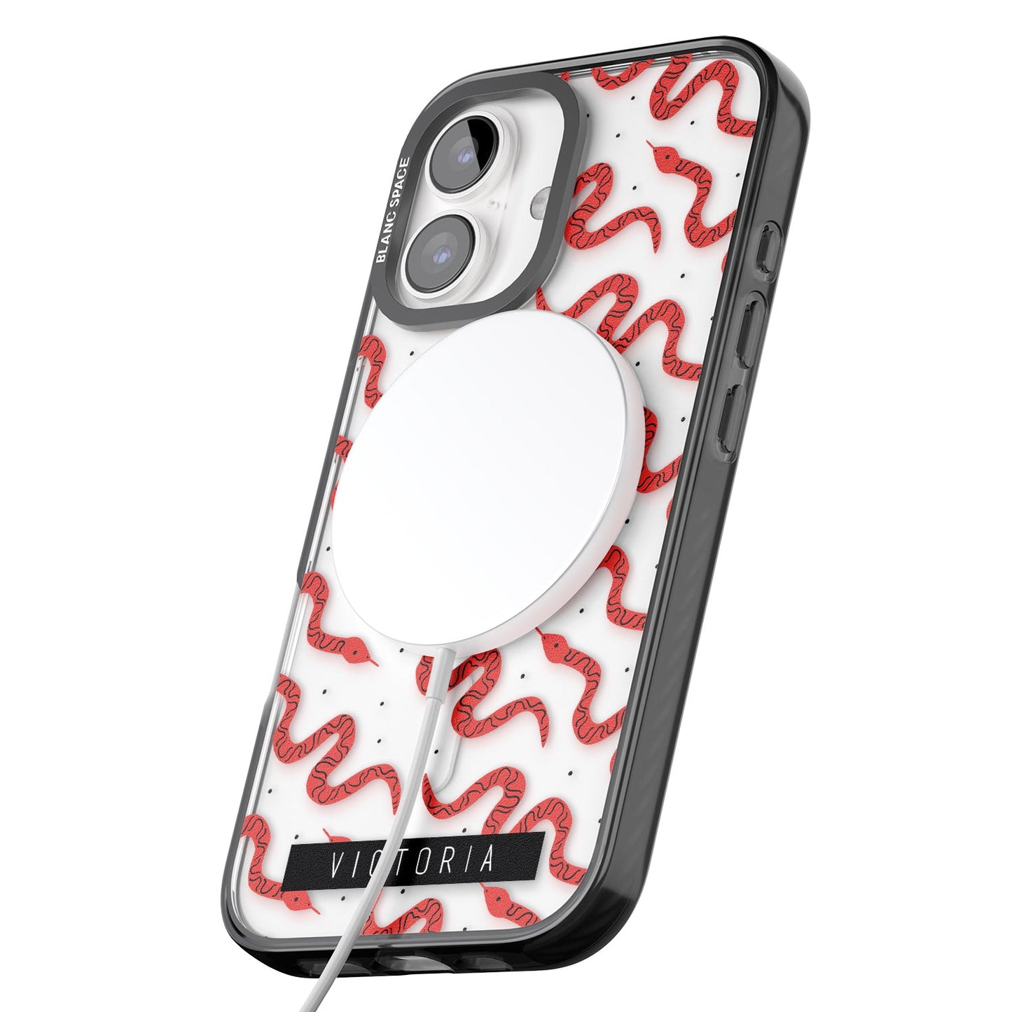 Personalised Red Snake Pattern