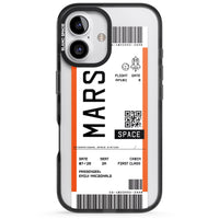 Personalised Mars Travel Ticket