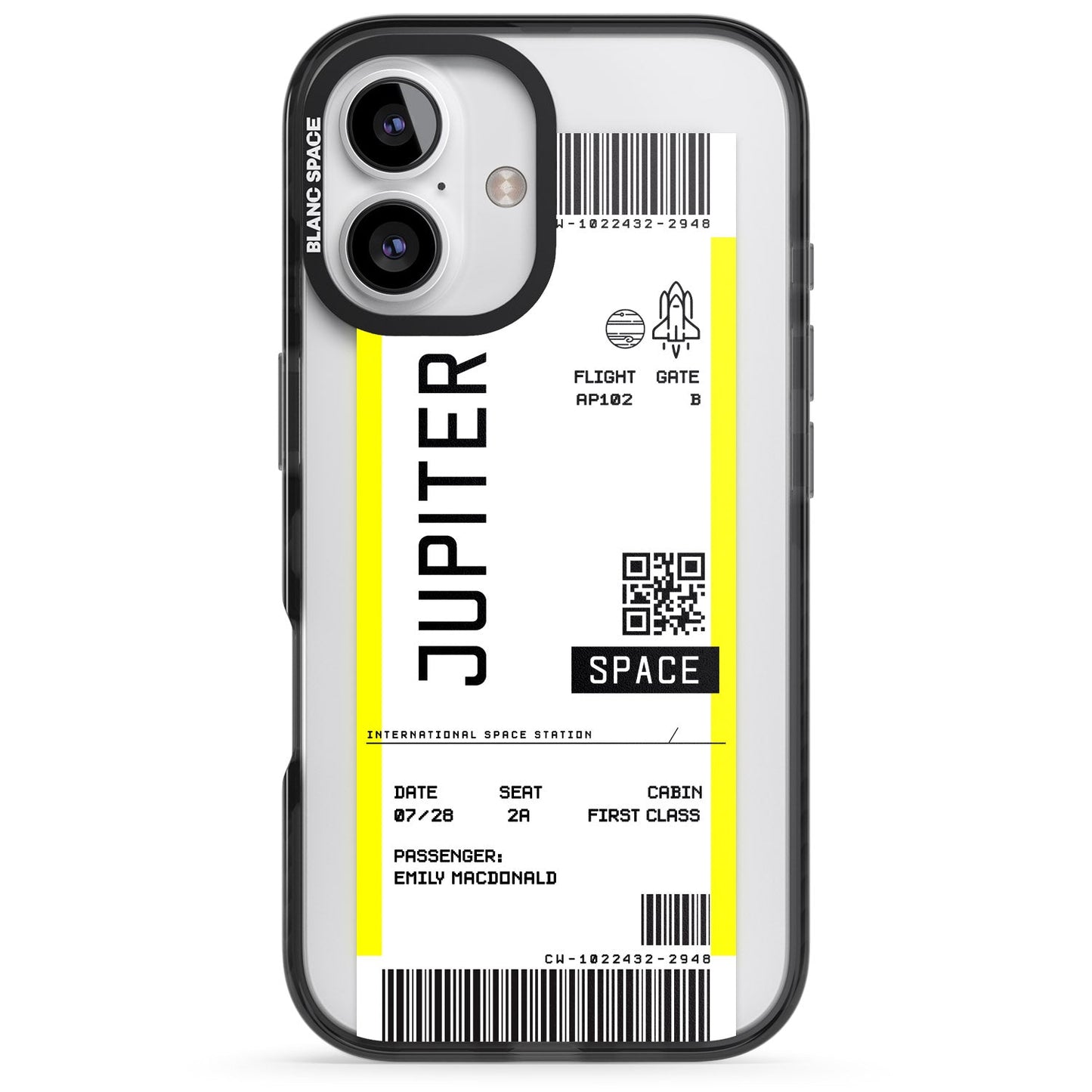 Personalised Jupiter Travel Ticket