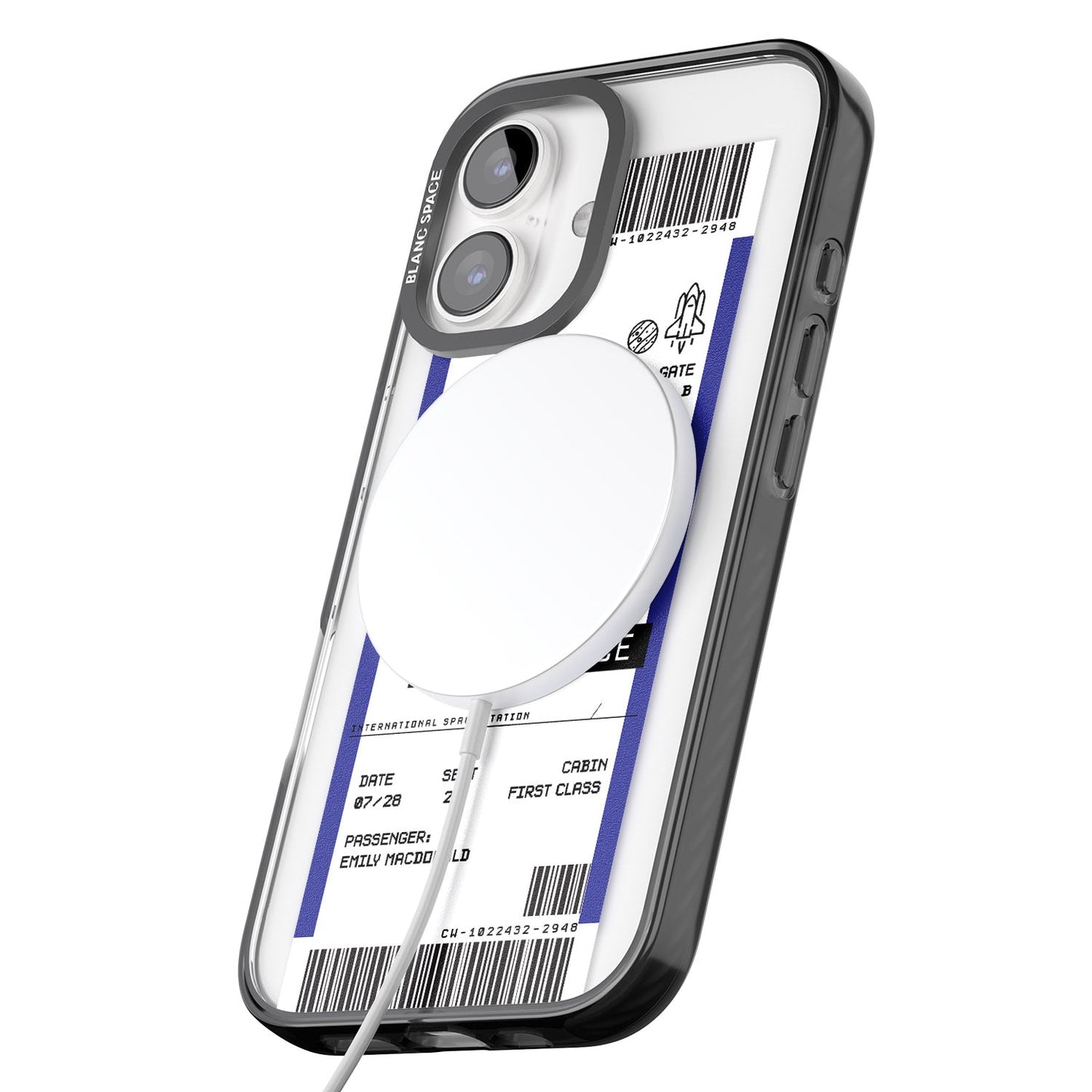 Personalised Mercury Travel Ticket