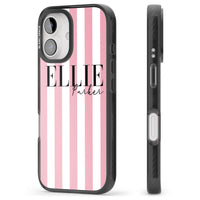 Personalised Pink Stripes
