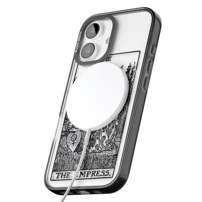 Personalisierte Tarotkarte „Die Kaiserin“ (Transparent)