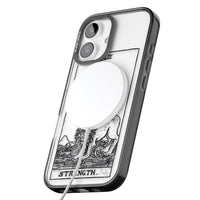 Personalisierte Stärke-Tarotkarte (Transparent)