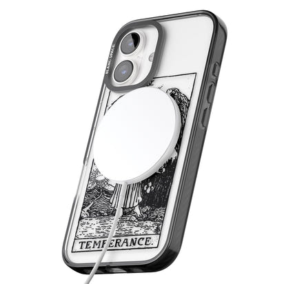 Personalisierte Temperanz-Tarotkarte (Transparent)