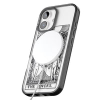 Personalisierte Tarotkarte „Die Liebenden“ (Transparent)