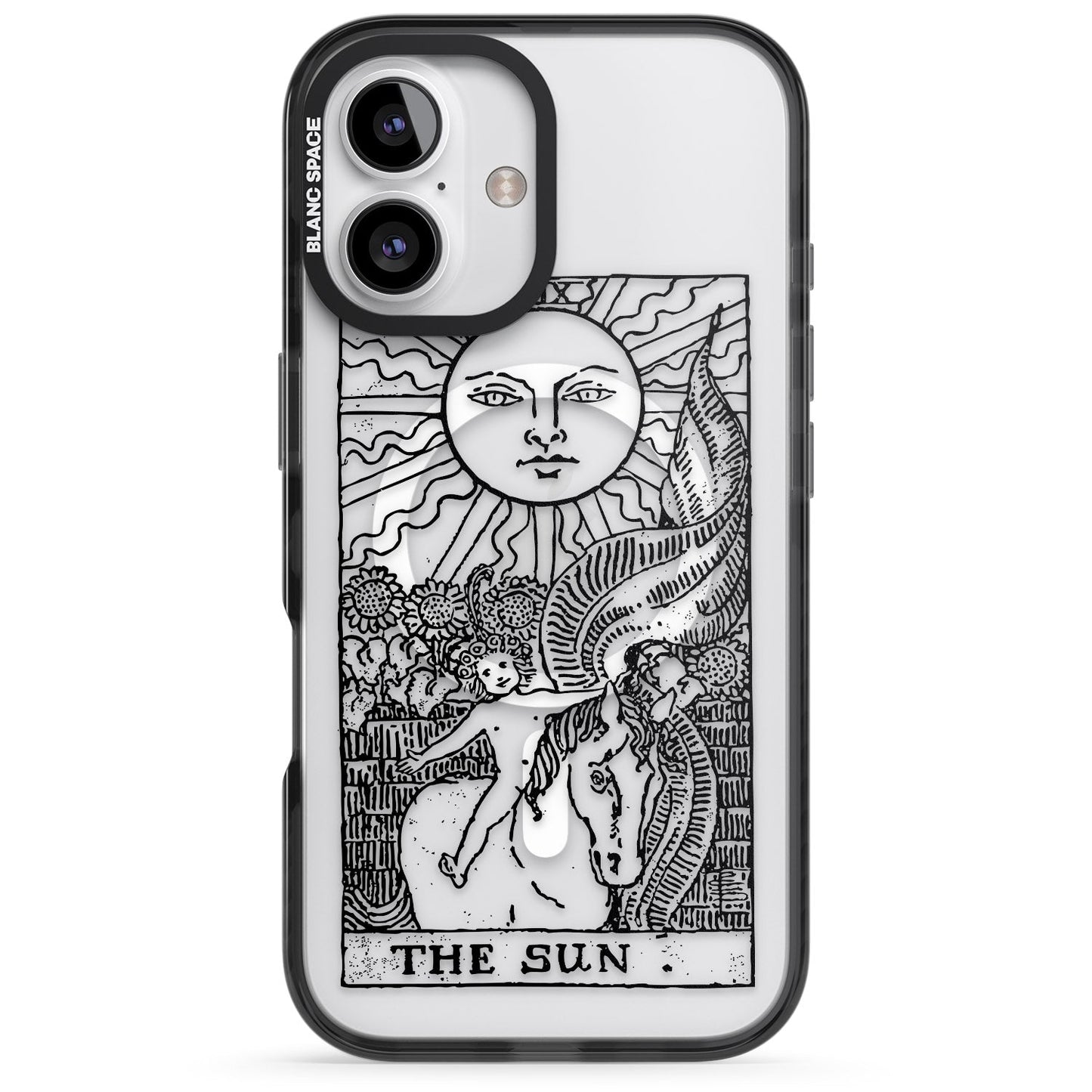 Personalised The Sun Tarot Card (Clear)
