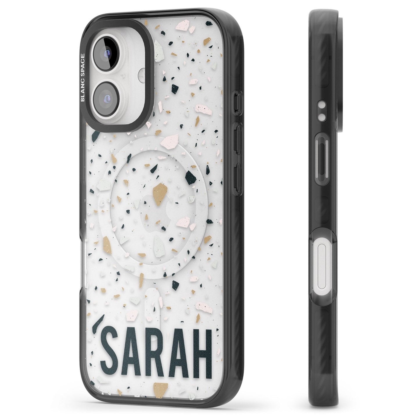 Personalised Terrazzo Blue, Pink, Brown