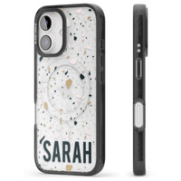 Personalised Terrazzo Blue, Pink, Brown