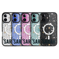 Personalised Terrazzo Blue, Pink, Brown