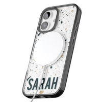 Personalised Terrazzo Blue, Pink, Brown