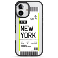 Personalised New York Boarding Pass