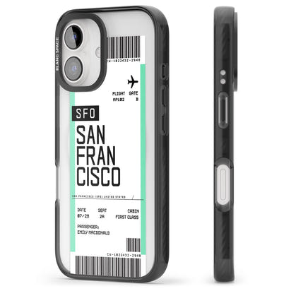 Personalised San Francisco Boarding Pass