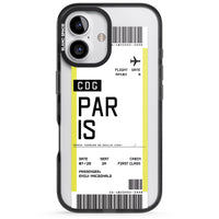 Personalised Paris Boarding Pass