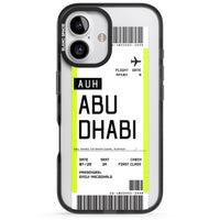 Personalised Abu Dhabi Boarding Pass