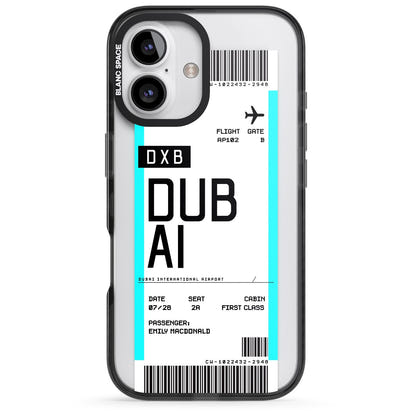 Personalised Dubai Boarding Pass