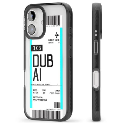 Personalised Dubai Boarding Pass