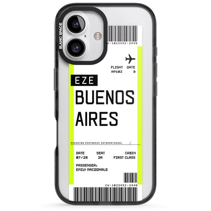 Personalised Buenos Aires Boarding Pass
