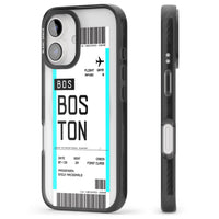 Personalised Boston Boarding Pass