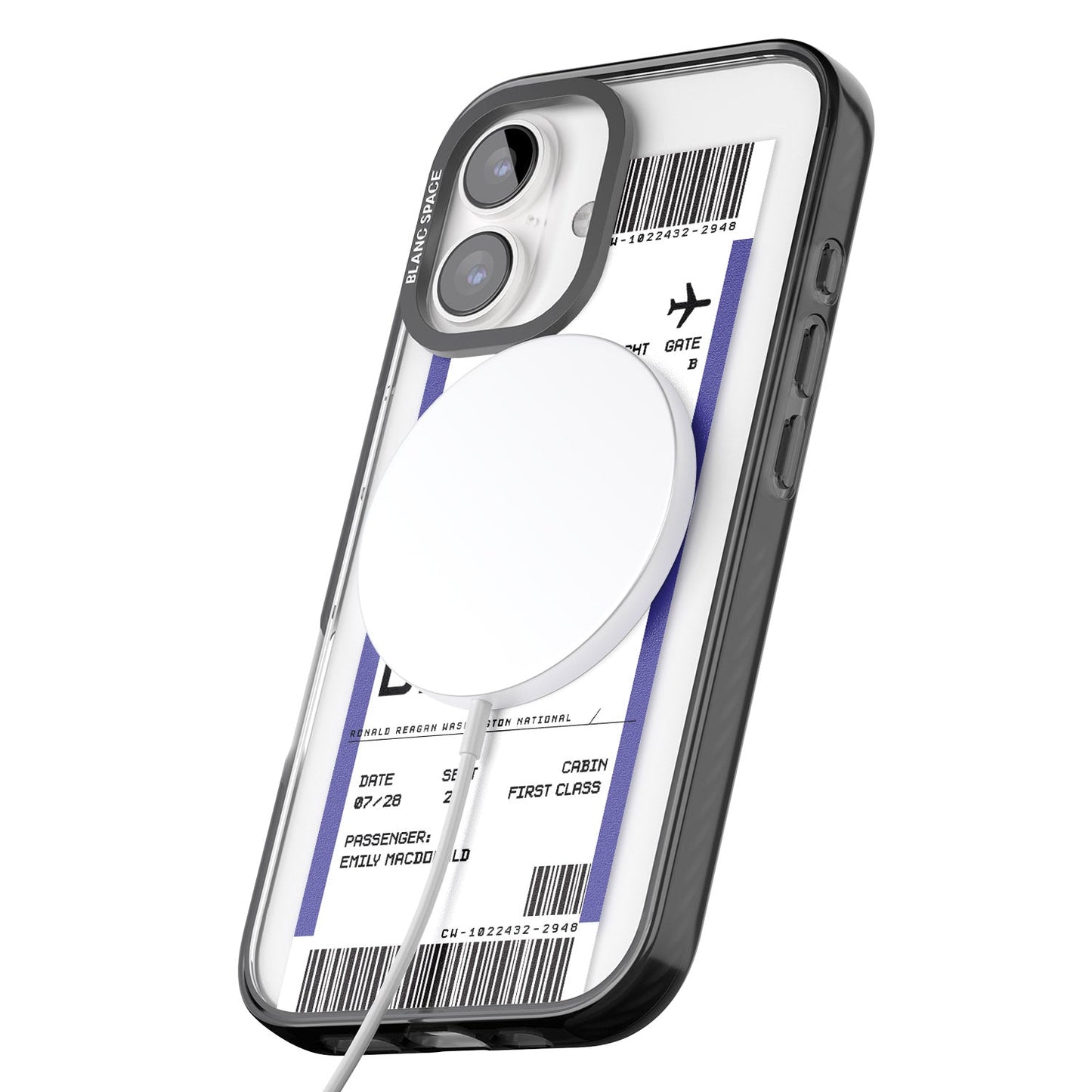 Personalised Washington D.C. Boarding Pass