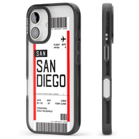 Personalised San Diego Boarding Pass