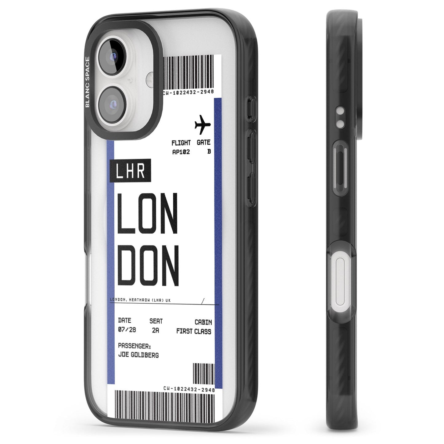 Personalised London Boarding Pass