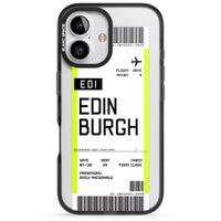 Personalised Edinburgh Boarding Pass