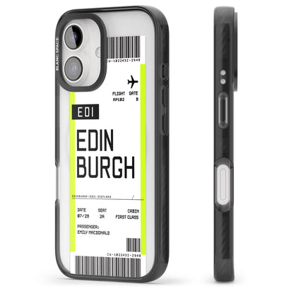 Personalised Edinburgh Boarding Pass