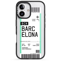 Personalised Barcelona Boarding Pass