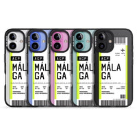Personalised Málaga Boarding Pass