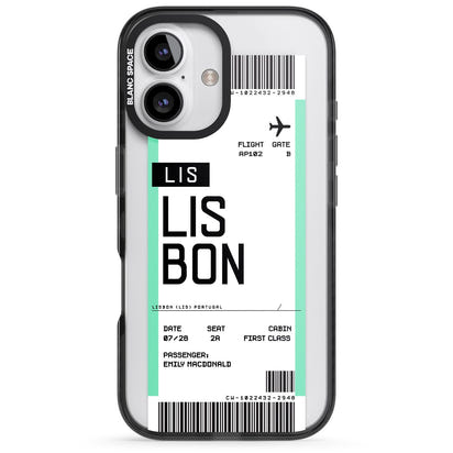 Personalised Lisbon Boarding Pass