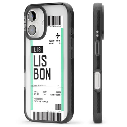 Personalised Lisbon Boarding Pass