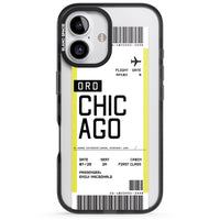 Personalised Chicago Boarding Pass