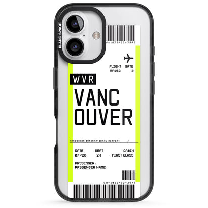 Personalised Vancouver Boarding Pass